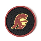 USC Trojans Tommy Head Black Coaster